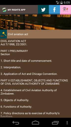 Zimbabwe Laws App screenshot 8