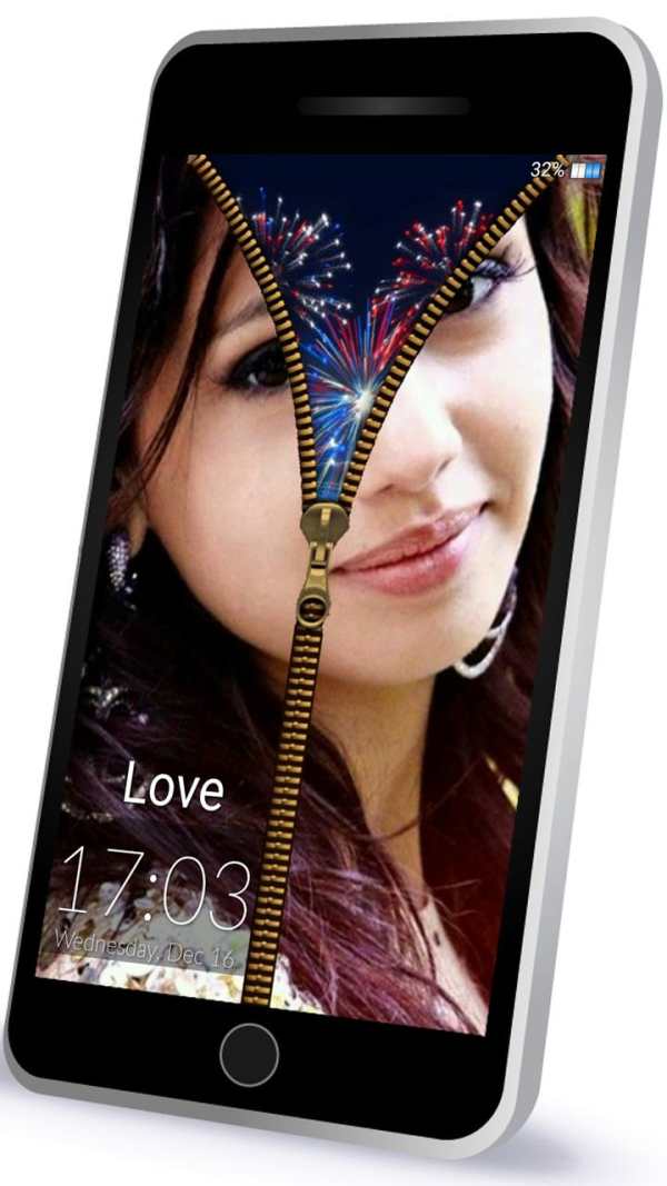 My Photo Zipper Lock Screen screenshot 5