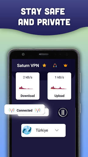 Saturn VPN - PRO Unlimited VPN & Fast Security VPN screenshot 5