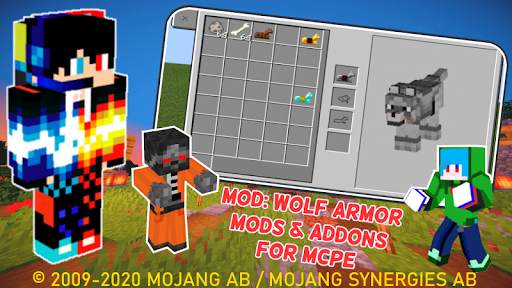 MOD: Wolf Armor MODS & ADDONS for MCPE screenshot 2