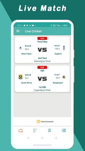 Live Cricket Live Match screenshot 4