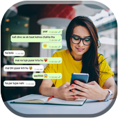 Fake Chat with Bhabhi : Fake Video Call icon