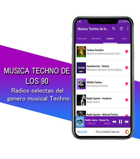 Music Techno delos 90 - Free Techno Music screenshot 5