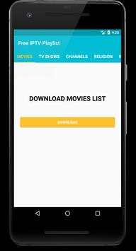 IPTV free links m3u screenshot 2