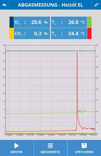 A 550 App DE screenshot 1