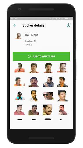 Malayalam Stickers screenshot 5