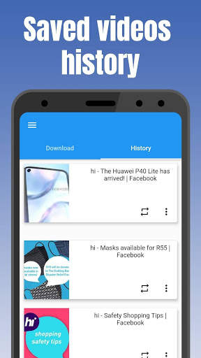 Video downloader for Facebook - Free Fast GetVideo screenshot 4
