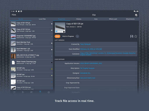 Autodesk Vault Mobile screenshot 7