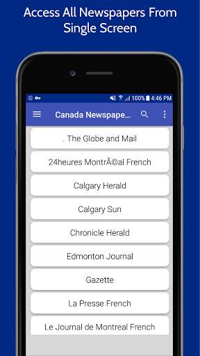 Canada News App | Canada Newspapers App screenshot 2