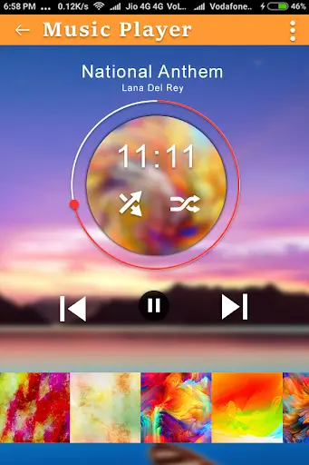 Free Mp3/Music Player For Android - Equalizer screenshot 3