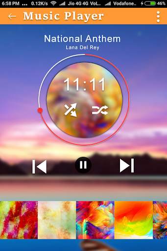 Free Mp3/Music Player For Android - Equalizer screenshot 3