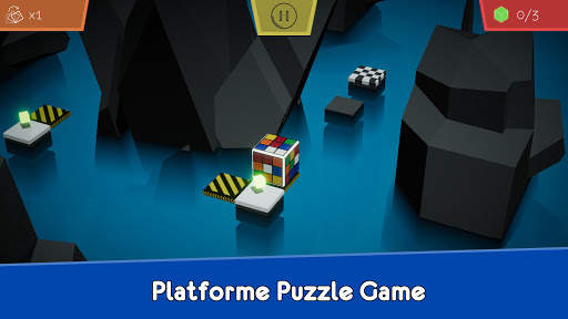 CubiX Fragment - 3D Cube Puzzle Game screenshot 1
