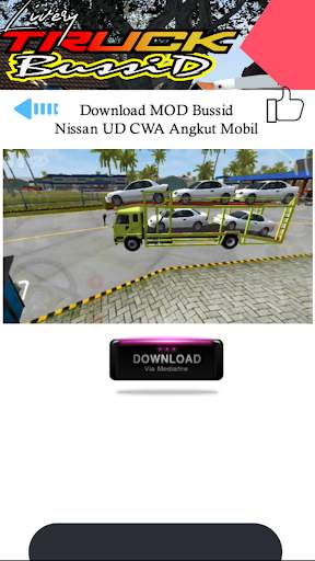 Mod Truck Bussid Full Strobo screenshot 8