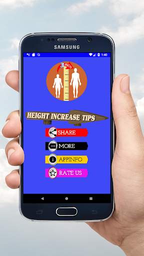 Grow Taller -Workout Diet Tips screenshot 1
