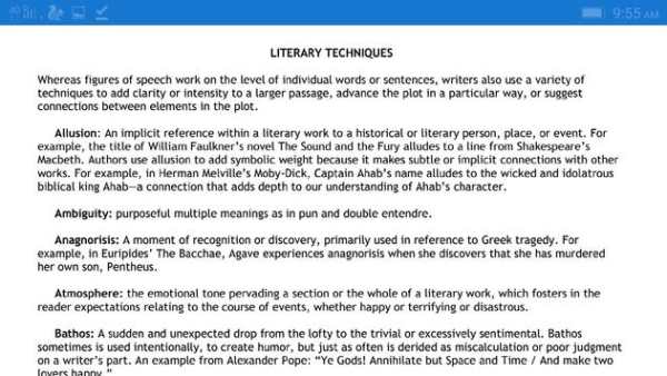 Elements Of The Study Of English Literature screenshot 5