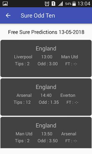 SureBet Prediction Tips screenshot 2
