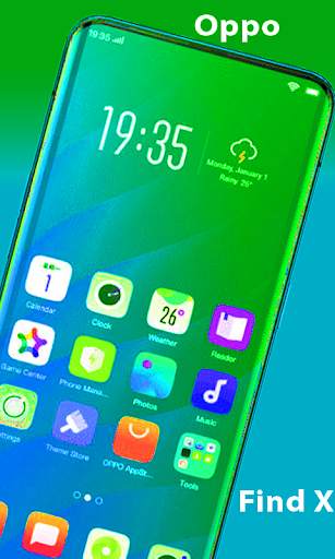 Theme for Oppo Find X and Wallpaper/Launcher screenshot 3