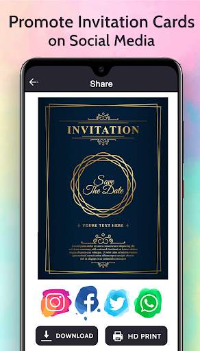 Invitation Card Maker Greeting Ecards maker स्क्रीनशॉट 6