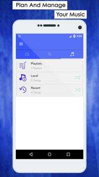 Faster Mp3 Music Player & Song Lyrics screenshot 2