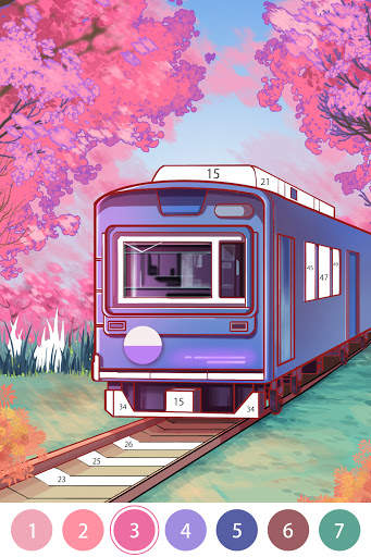 ColorPlanet: 数字で塗り絵 screenshot 13