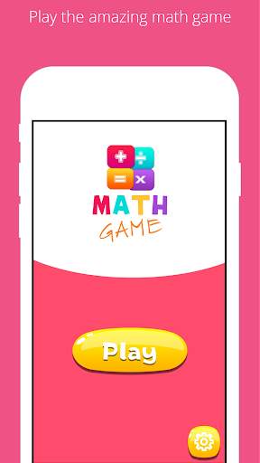 Math Game - Brain Exercise screenshot 1
