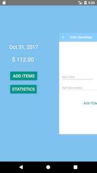 Daily Spending screenshot 1