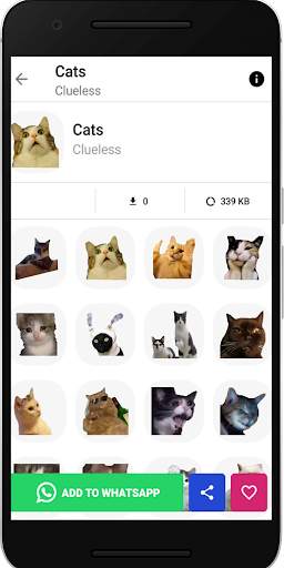Wastickerapps for Whatsapp: Stickers & Memes. screenshot 6