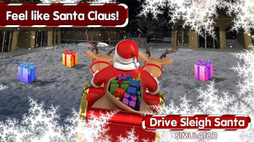 Drive Sleigh Santa Simulator screenshot 1