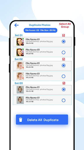 Fast Photo Video Recovery : Remove Duplicate Files screenshot 4