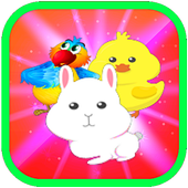 Cute Animal Match 3 icon