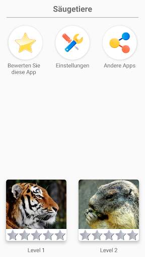 Säugetiere - Lernen Sie alle Tiere im Foto-Quiz! screenshot 1