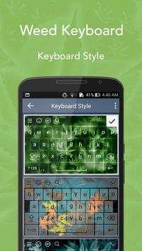 Weed Keyboard 1 تصوير الشاشة