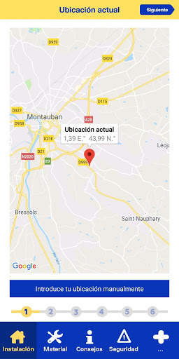 Instalación parábola screenshot 2