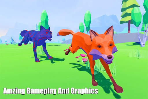 Fox Simulator Fantasy Jungle: Animal Family Games screenshot 6