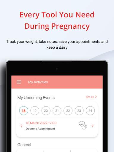 Elika Pragnancy Tracker App screenshot 7