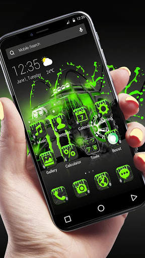 APUS Launcher Monster Truck Theme screenshot 3