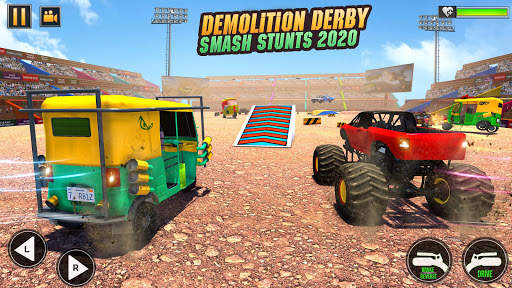 Tuk Tuk Rickshaw Demolition Derby Stunts 2021 screenshot 2
