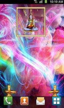 God Shiva Clock Live Wallpaper screenshot 8