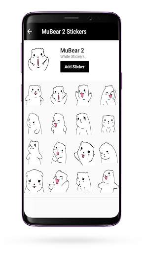 WAStickerApps White Stickers for WhatsApp screenshot 4