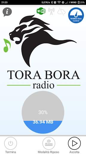 Tora Bora Radio Player screenshot 1