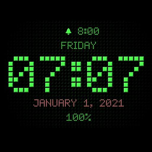 Alarm Digital Clock-7 5.33