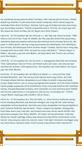 Himpunan Hadith Qudsi screenshot 3
