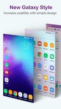 S10 Galaxy Theme Launcher screenshot 1