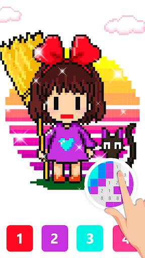 Pix123: Color by Number Games screenshot 1