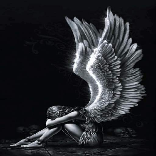 Sad Angel Live Wallpaper 3