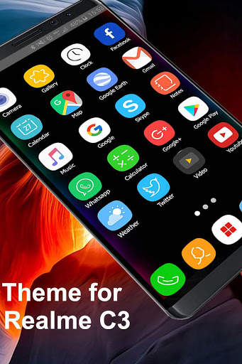launcher Theme For Realme C3 screenshot 4