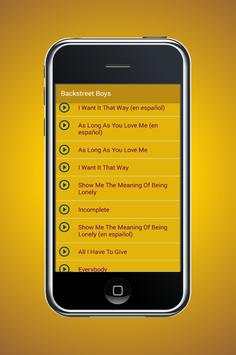 The Backstreet Boys Songs screenshot 2