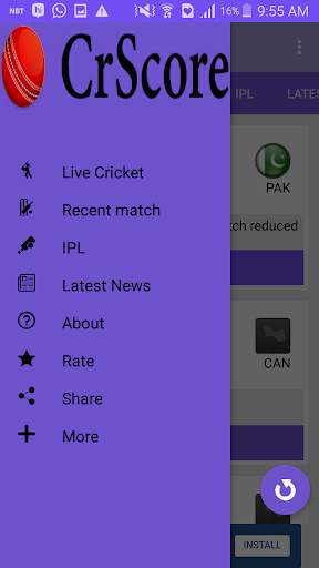 CricScore - Live cricket score screenshot 5