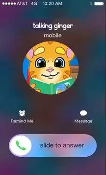 Call From Talking Cat Ginger screenshot 1