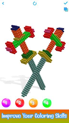 Weapons Magnet World - Build by Magnetic Balls screenshot 3